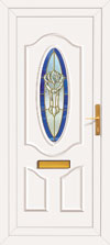 Triple glazing upvc front door